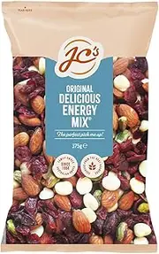 J.C.'s Quality Foods Delicious Energy Mix, 375G (cranberry, white choc gem, almond and pistachio kernel mix)