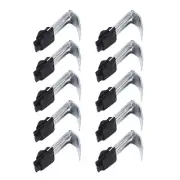 10pcs Undermount Sink Clips Mounting Brackets Repair for Kitchen Bathroom Shower