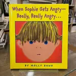 WHEN SOPHIE GETS ANGRY｜SCHOLASTIC PAPERBACKS｜MOLLY BANG｜黃斑