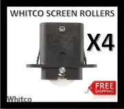 Suit Sliding Security Screen Door Roller Whitco W862600 4x Spring Loaded Rollers