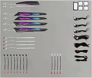 Easy Installation Symphony LED 22 Lights Carbon Fiber Streamer Atmosphere Lights Compatible With Maserati Levante 2022 UP(Symphony)