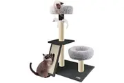 Cat Scratching Post Tower Tree Ramp Lounge House Sisal Pole Scratcher Stand