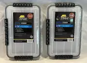 LOT OF 2 NEW PLANO 3640-10 GUIDE SERIES WATERPROOF STOWAWAY TACKLE BOX/CASE