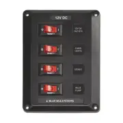 Blue Sea Systems BelowDeck Circuit Breaker Panel BS-4350