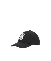 embroidered TB baseballl hat S,M black