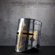 Medieval Crusader Helmet Templar Knight High Quality Steel