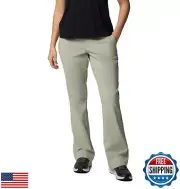 Columbia Womens All Seasons Bootcut Pant, Safari, 2X