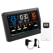FJ3390TY-A WIFI Smart Weather Station with Clock Temperature & Humidity Meter