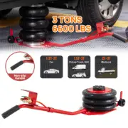 3 Ton/6600 lbs Triple Bag Air Jack Pneumatic Jack for Car SUV Quick Lifting AU