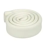 1" ID x 3/16" Thick 3.3ft White Foam Grip Wrap Closed Cell Foam Tubing Non-slip