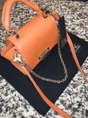 ZAC ZAC POSEN Eartha Iconic Mini Coral Top Handle Crossbody