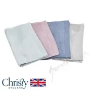 【Croissant 科羅沙】英國皇室品牌Christy 超柔無撚素色方巾 30x30cm