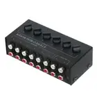 Channels Passive Stereo Mixer Mini Audio Mixer Portable Sound Mixer RCA9073