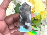 Amazonite Tower - Natural Amazonite Generator - 2.4" Amazonite Polished Point -