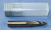 Harvey Tool #72530 Carbide chamfer cutter 3/8 dia. x 30* per side 2 Flute