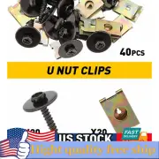 For BMW E46 E81 E87 E82 UNDERTRAY CLIP SCREWS ENGINE UNDER COVER SPLASH GUARD US (for: Honda)