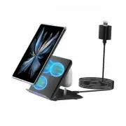Wireless Charger for Samsung Galaxy Z Fold, 2 in 1 Fast Wireless Charging