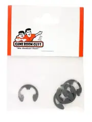 E-Ring Arcade And Pinball Machine E-Clip - 1/2" - Set of 5