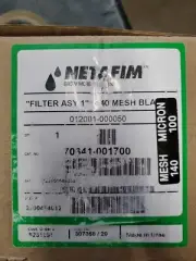 Netafim Manual Disc Filter-Size: 1" MESH 140 MICRON 100