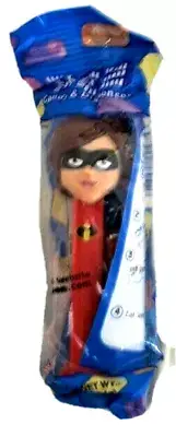 INCREDIBLES PEZ ELASTIGIRL DISNEY FACTORY PACKAGED NEW