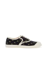 Valentino Garavani Cotton Sneakers With Rope Laces And Rubber Sole