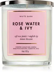 Bath & Body Works Rose Water & Ivy Scented Candle 227g