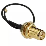 4Pcs 15cm PCI U.FL / IPX to RP-SMA Female Jack Pigtail Cable Wire
