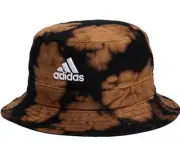 NEW adidas Women's Color Wash Reverse Dye Bucket Hat-Black/Brown #5155010 OSFA