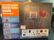 Basketball Hoop Indoor for Kids，Mini Basketball Hoop, Scoreboard & 1 Basketball