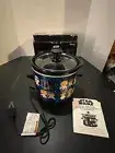 Disney Star Wars 2-Quart Slow Cooker Cool Touch Handles 3 Heat Settings!