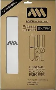 All Mountain Style AMS High Impact Frame Guard Extra Semi-Transparent – Protects Your Bike from Scratches and dings