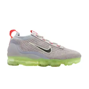 Nike 休閒鞋 Air Vapormax 2021 女鞋 氣墊 避震 針織鞋面 再生材質 運動穿搭 紫綠 DC4112-003 23cm PURPLE/GREEN