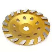 7Inch Angle Grinder Tool Diamond Segment Grinding Wheel Cup Grinder Disc Tool