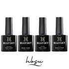 Bluesky Gel Nail Polish Soak Off Base Coat Matte No Wipe Top Coat UV LED Gel Top