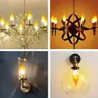 AC85-265V Flame Effect Light Bulb Flame Lamp Atmosphere Lamp Candle Light