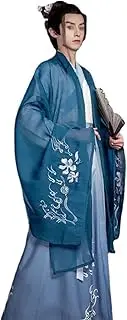[HHCTEBEC] Men's Traditional Chinese Hemfu Clothes for Stage Show Cosplay