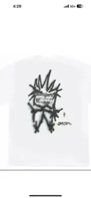 Size XL - Travis Scott Cactus Jack Whiteout Tee System Overload NEVER WORN NEW