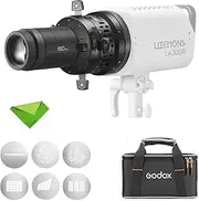 Godox BP150 Kit LED Projection Attachment, 150mm Lens, EF Lens Mount, BP-SE for Flat Head Bowens Mount Video Lights for Godox LA150R, LA200R, LA300R, LA300Bi for Portraits, Photography, Videography