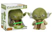 Classic Star Wars Yoda Lightsaber Fabrikations Plush Figure Toy #2 FUNKO NEW NIB