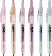 Mr. Pen- Highlighters, 6 Pack, Pastel Colors, Retractable Highlighters, Retractable Markers, Click Highlighters, Retractable Highlighters Assorted Colors, Highlighters Retractable, Click Markers