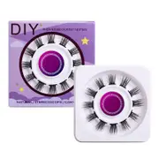 Nevenka 12 Clusters DIY Natural Eyelash Wispy Light 3D Effect Individual Lashes-W05