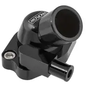 Proflow Water Neck Billet Aluminium Swivel Black Anodised 45 Degree For Holden V