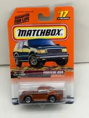 1998 MATCHBOX SUPERFAST #17 BURNT ORANGE PORSCHE 959 NEW ON CARD