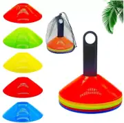 Field Cones, 20 Pack Agility Field Cones, Granmagazz Soccer Cones with Carry Bag