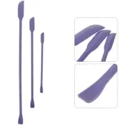 3 Pcs Small Tip Scraper Wax Stick Icing Spatula Skincare Products
