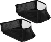 ORFOFE Pcs Stroller Mesh Organizer Bag Oxford Fabric Nappy Bags for Diaper Storage Stroller Hanging System