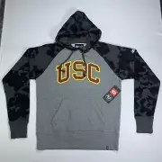 USC Trojans Mens￼ Size Large Winter Sweater camo Pull Over￼ Brand 686 And ‘47