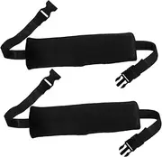 Adjustable Travel Head Support Belt 2 Pack Plane Head Rest Straps Headrest Band Soft Material Comfortable for Sleep Travel