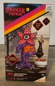 Gemmy Demogorgon Inflatable 19" Stranger Things USB or Battery Brand New