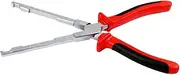 Glow Plug Connector Universal Car Repair Tools Car Supply Portable Pliers Glow Plug Puller Pliers Socket Connector Pliers Car Accessory Pliers for Glow Plug Remover Clamp Red Steel
